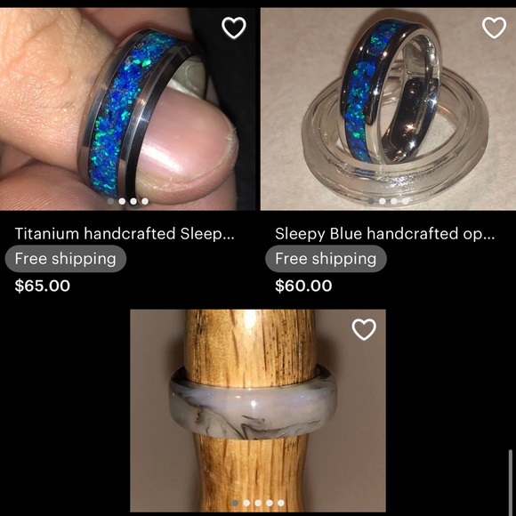 handcrafted rings - Picture 5 of 5